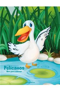 Pelícanos libro para colorear 1