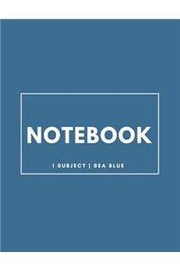 Notebook 1 Subject