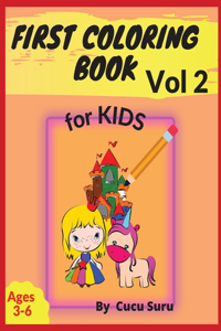 First Coloring Book