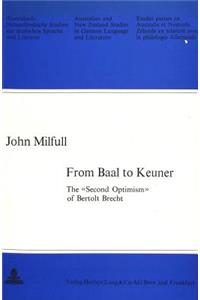 From Baal to Keuner