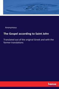 Gospel according to Saint John