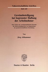 Gewinnbeteiligung Bei Begrenzter Haftung Der Arbeitnehmer