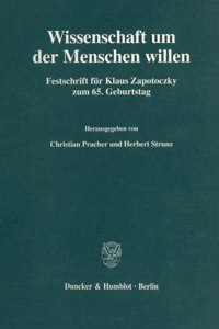 Wissenschaft Um Der Menschen Willen