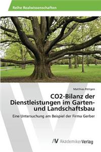CO2-Bilanz der Dienstleistungen im Garten- und Landschaftsbau