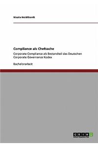 Compliance als Chefsache