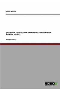 Der Soziale Trainingskurs als unrechtsverdeutlichende Sanktion im JGG?