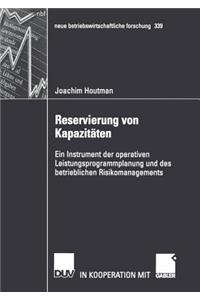 Reservierung von Kapazitäten