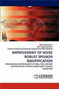 Improvement of Noise Robust Speaker Identification