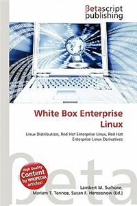 White Box Enterprise Linux