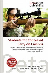 Students for Concealed Carry on Campus