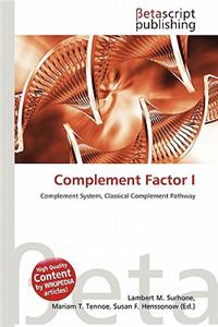 Complement Factor I