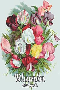 Blumen Malbuch