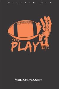 Play Football Monatsplaner