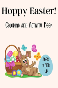 Hoppy Easter Coloring and Activity Book