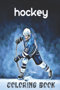 Hockey Coloring Book