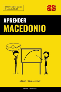 Aprender Macedonio - Rápido / Fácil / Eficaz
