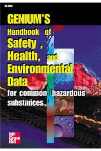 Genium's Handbook of Health, Safety and Environmental Data, CD-ROM