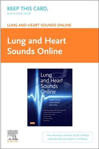 Lung and Heart Sounds Online (User Guide and Access Code) 1e