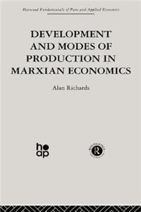 Development and Modes of Production in Marxian Economics