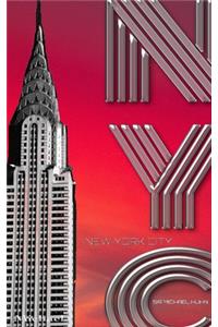 New York City Chrysler Building sir Michael Writing Drawing Journal