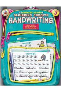Beginning Cursive Handwriting, Grade 3