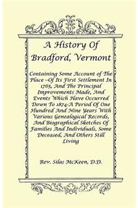 History of Bradford, Vermont