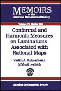 Conformal and Harmonic Measures on Laminations Associated with Rational Maps