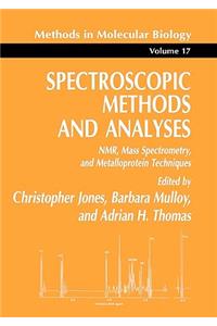 Spectroscopic Methods and Analyses