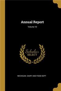 Annual Report; Volume 10