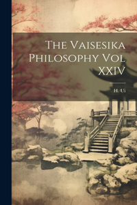 Vaisesika Philosophy Vol XXIV