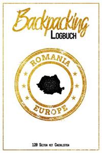 Backpacking Logbuch Romania Europe 120 Seiten mit Checklisten