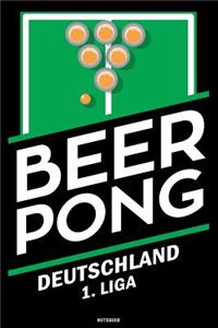 Beer Pong Deutschland 1. Liga Notebook