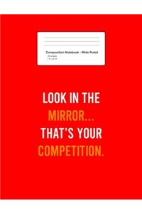 Composition Notebook - Wide Ruled
