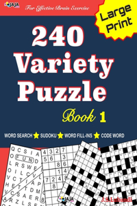 240 Variety Puzzle Book 1