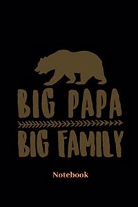 Big Papa Big Family Notebook