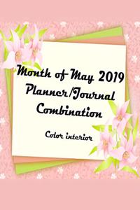 Month of May 2019 Planner/Journal Combination