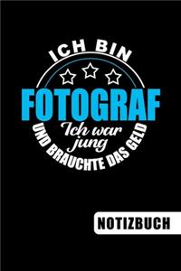 Ich bin Fotograf - ich war jung und brauchte das Geld