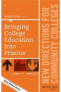 Bringing College Education into Prisons