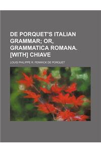 de Porquet's Italian Grammar