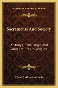 Sacraments And Society