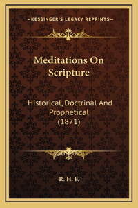 Meditations on Scripture