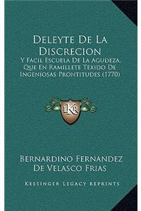 Deleyte De La Discrecion