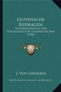 Leuvensche Bijdragen
