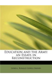 Education and the Army