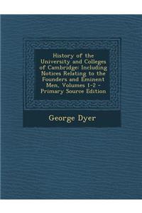 History of the University and Colleges of Cambridge