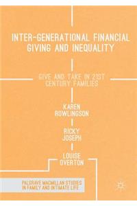 Inter-Generational Financial Giving and Inequality