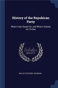 History of the Repubican Party