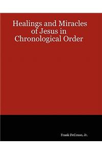 Healings And Miracles Of Jesus In Chronological Order