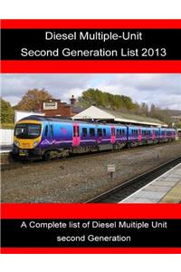 Diesel Multiple-Unit Second Generation list 2013