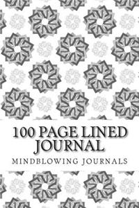 100 Page Lined Journal